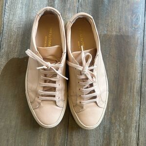 Light pink Common project shoes